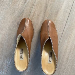 Paul Green Leather clogs